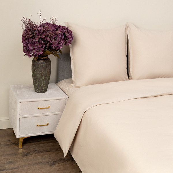 Изображение товара Комплект постельного белья Siberia Home Сэнди 2x 70x70 / Сиб-2х-С-бж70x70 (бежевый)
