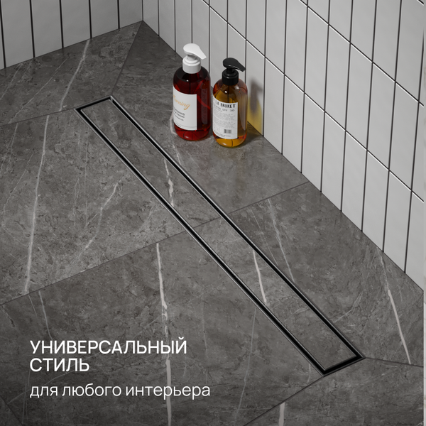 Изображение товара Трап для душа РМС ТЛ02Ч-70х7