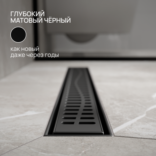 Изображение товара Трап для душа РМС ТЛ03Ч-60х7