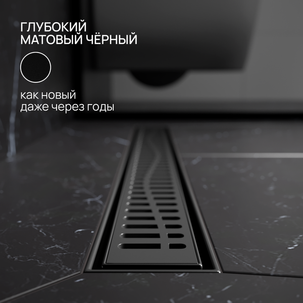 Изображение товара Трап для душа РМС ТЛ03Ч-70х7