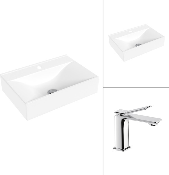 Изображение товара Умывальник со смесителем Lauter 21887B + Allure 21C618С