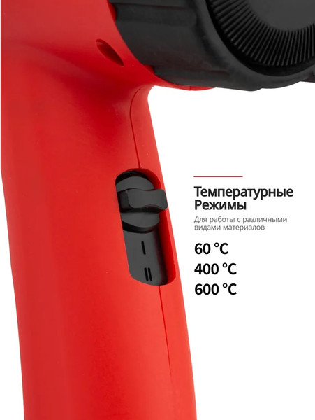 Изображение товара Строительный фен ForceKraft FK-HG65-2000LCD (65567)
