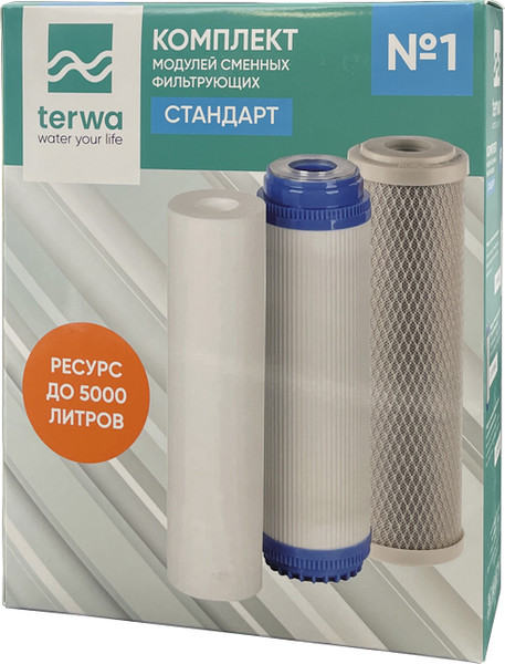 Изображение товара Комплект модулей сменных фильтрующих Terwa №1 Стандарт