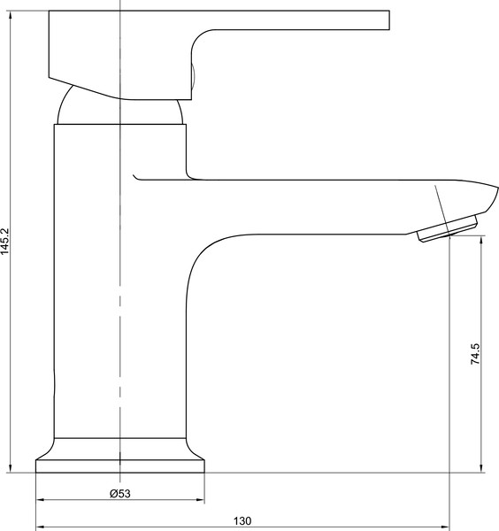 Изображение товара Умывальник со смесителем Lauter 21887B + Jet 21AM12361 с сифоном 21635CH (хром)