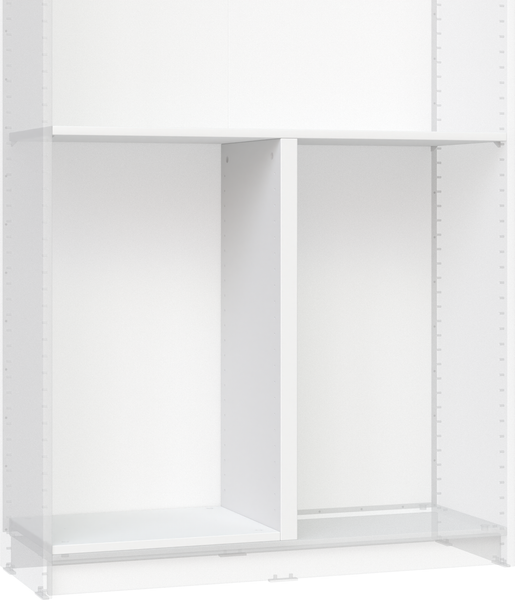 Изображение товара Секция для шкафа внутренняя Mio Tesoro Макс 100x36 2.06.15.300.1 (белый)