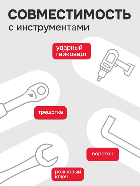 Изображение товара Набор экстракторов ForceKraft FK-1321S (65726)