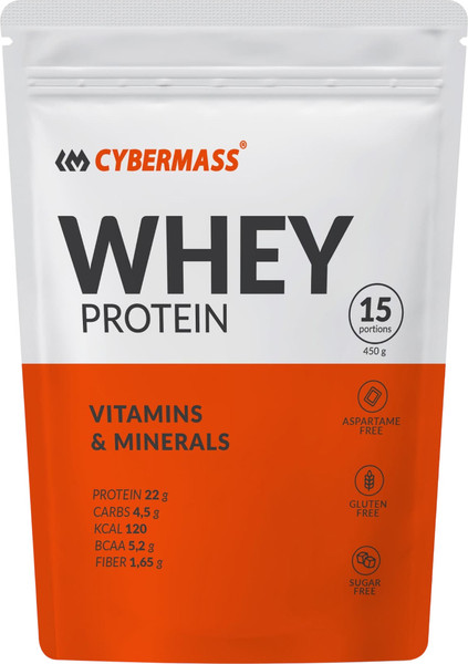 Изображение товара Протеин CYBERMASS Whey Protein (450гр, банан/клубника)