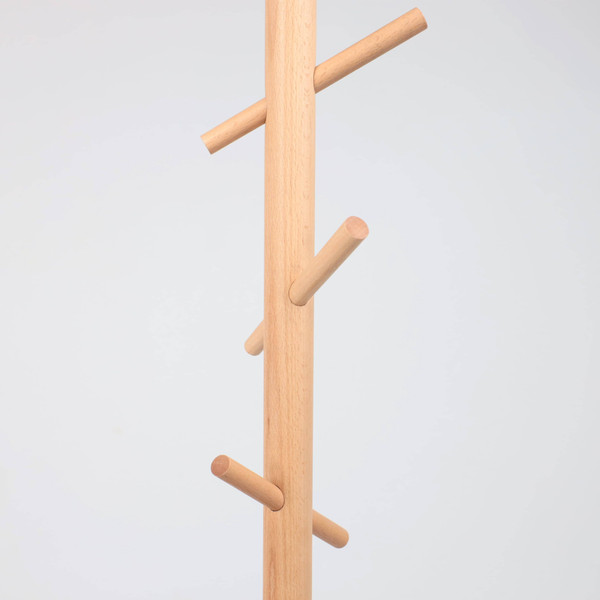 Изображение товара Стойка для одежды AksHome Leo (сосна/коричневый)