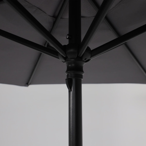 Изображение товара Комплект садовой мебели AksHome Picnic (серый/черный)