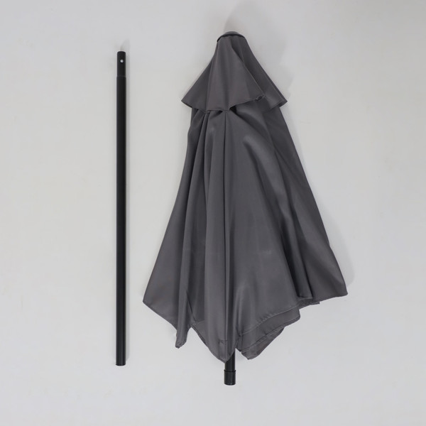 Изображение товара Комплект садовой мебели AksHome Picnic (серый/черный)