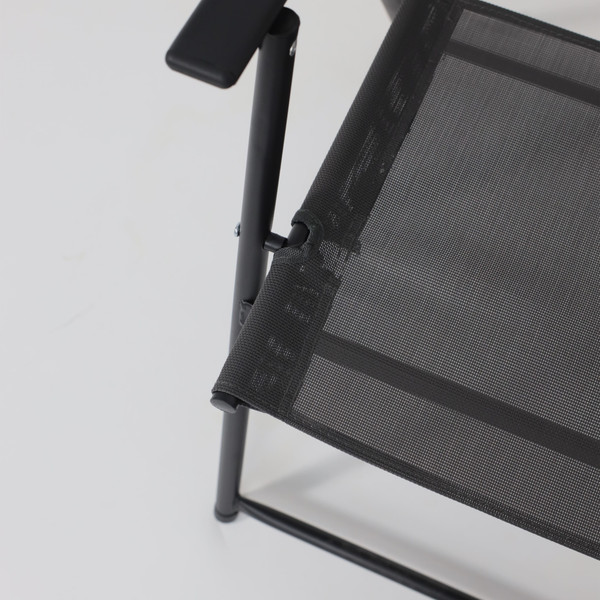 Изображение товара Комплект садовой мебели AksHome Picnic (серый/черный)