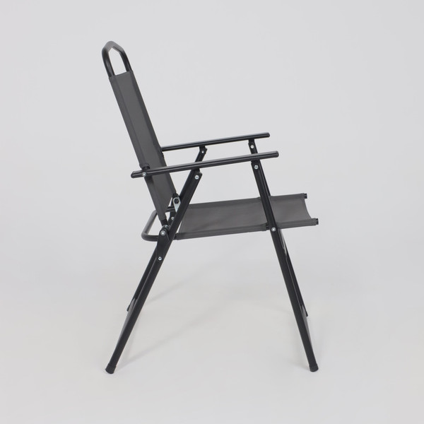 Изображение товара Комплект садовой мебели AksHome Picnic (серый/черный)