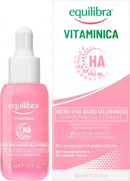 Изображение товара Сыворотка для лица Equilibra Vitaminica с гиалуроновой кислотой (30мл)