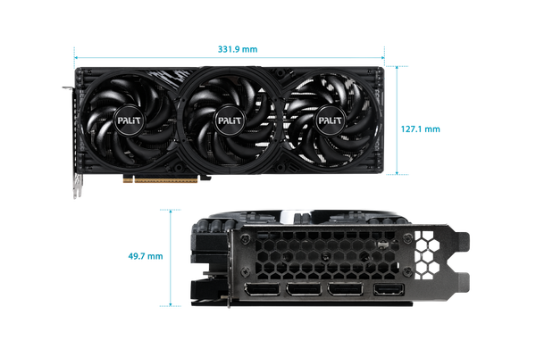 Изображение товара Видеокарта Palit RTX 5070 GamingPro-S 12GB (NE75070019K9-GB2050U)