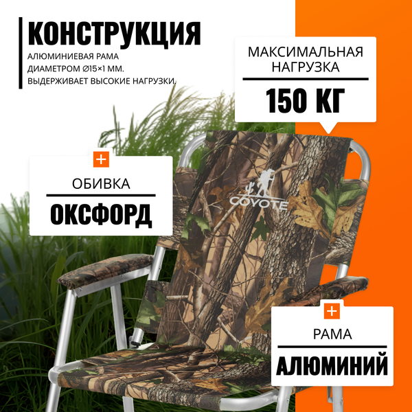 Изображение товара Комплект кресел складных Coyote HYA009S (2шт)