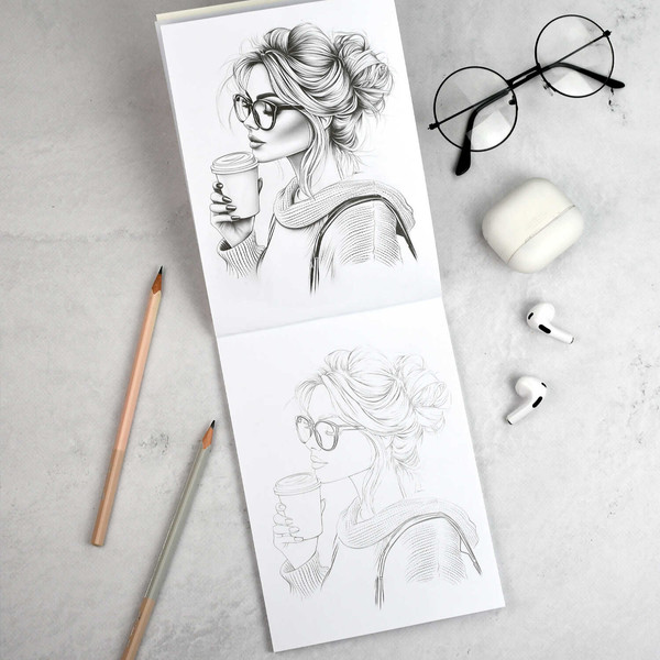 Изображение товара Раскраска Феникс+ Мои скетчи. Эстетика / 69631, твердая обложка