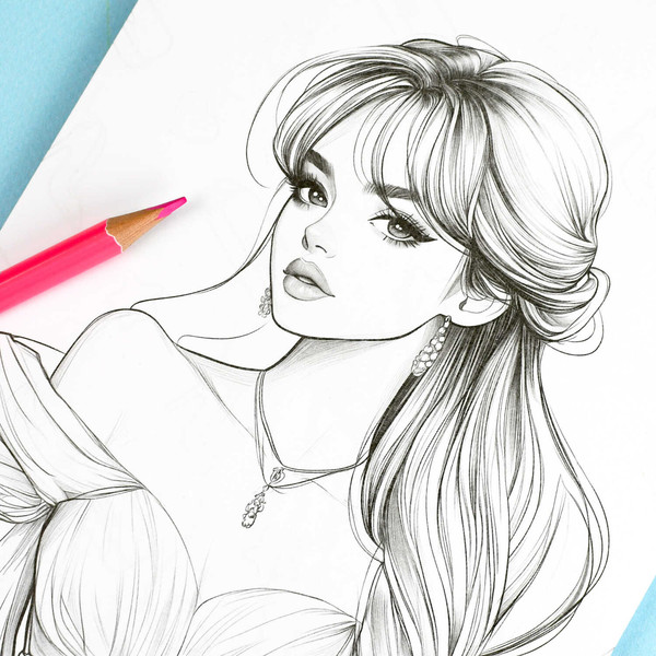 Изображение товара Раскраска-антистресс Феникс+ Создай образ. Вечерние платья / 70887