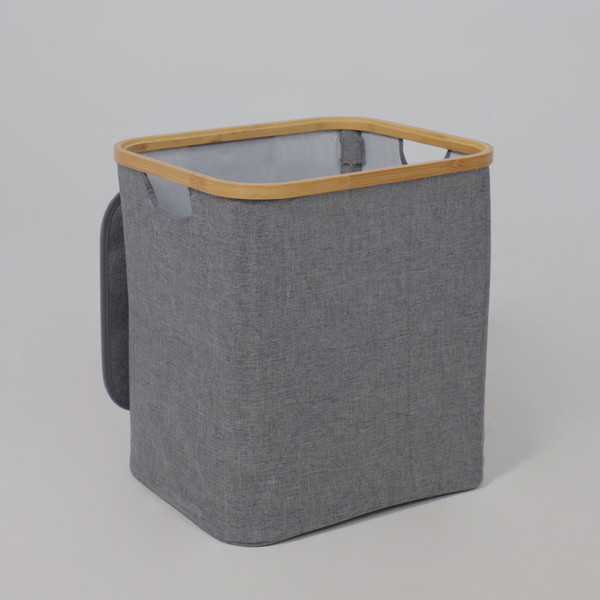 Изображение товара Корзина для белья AksHome Essence (бамбук)