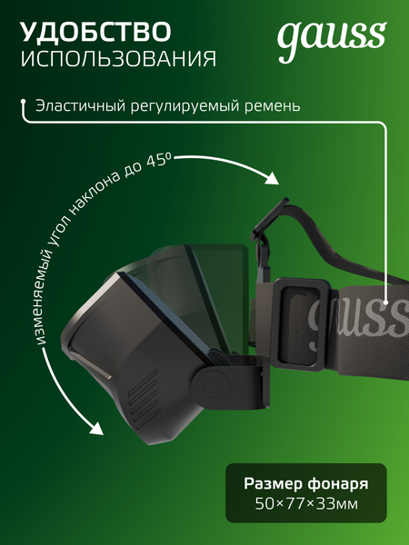 Изображение товара Фонарь Gauss GFL409 / GF409