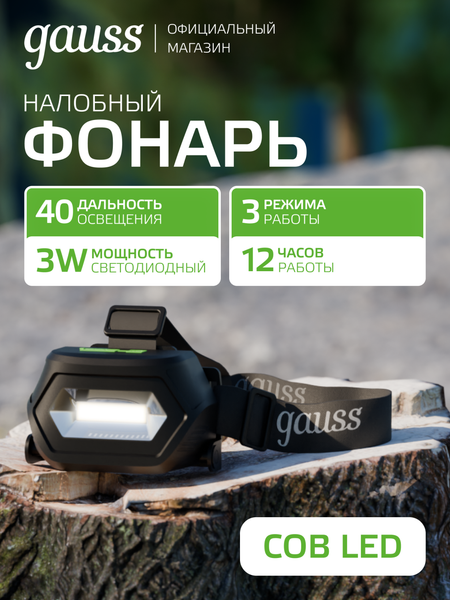Изображение товара Фонарь Gauss GFL409 / GF409