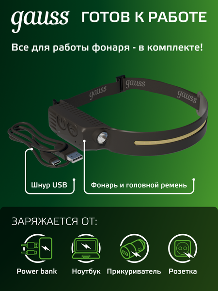 Изображение товара Фонарь Gauss GFL411 / GF411