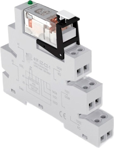 Изображение товара Реле интерфейсное Asiaon HF41F-2Z-C2-1 / HF41-2CO24DC