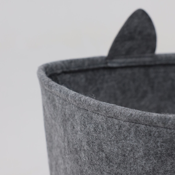 Изображение товара Корзина AksHome Cutie 35x35x54 (серый)