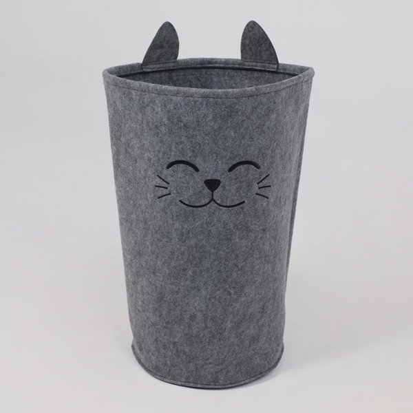 Изображение товара Корзина AksHome Cutie 35x35x54 (серый)