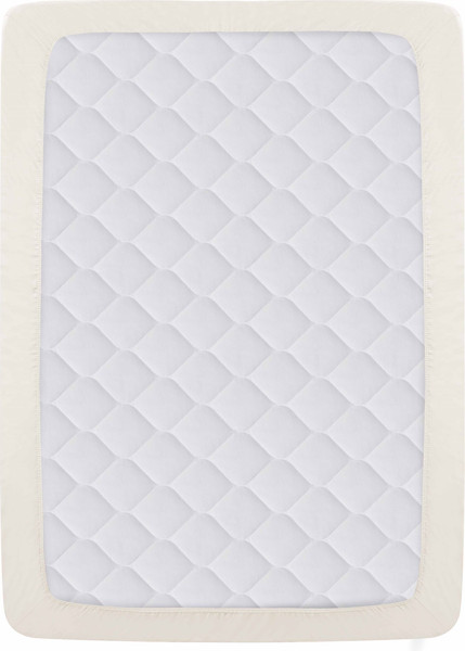 Изображение товара Простыня DO&CO Soft на резинке 90x200x30 / 12121 (кремовый)
