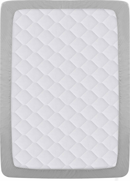 Изображение товара Простыня DO&CO Soft на резинке 90x200x30 / 12121 (серый)