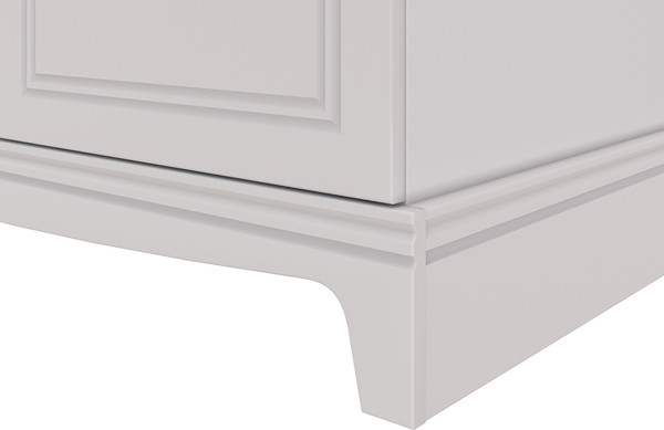 Изображение товара Комод Bravo Мебель Лорето 4 двери 2 ящика (персидский жемчуг/лак льняной)