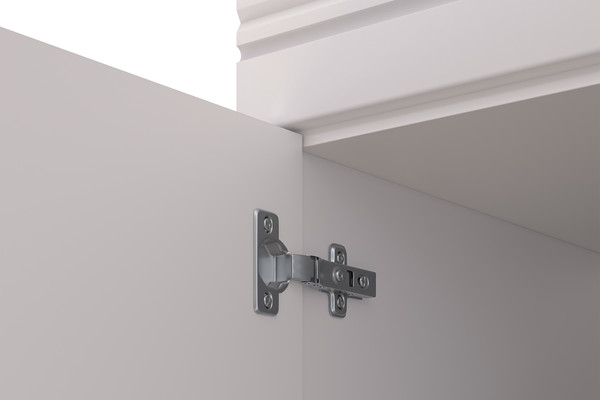 Изображение товара Комод Bravo Мебель Лорето 4 двери 2 ящика (персидский жемчуг/лак льняной)