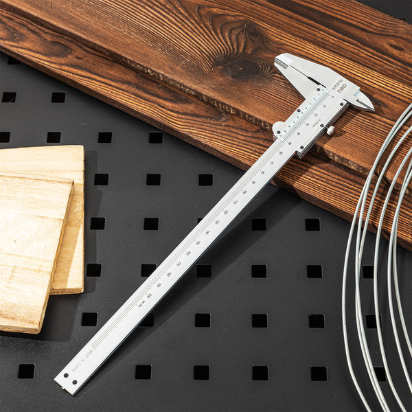 Изображение товара Штангенциркуль Deli YS EDL92200 (200мм, серебристый)