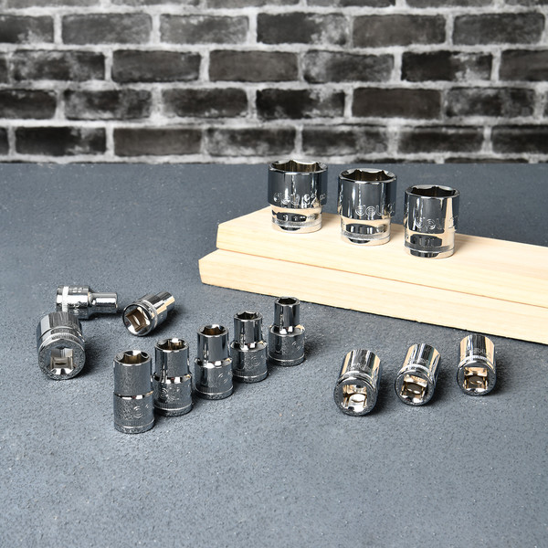 Изображение товара Головка слесарная Deli Торцевая шестигранная YS EDQ4032 (1/2", 32мм)