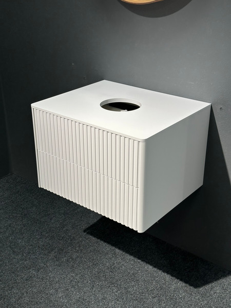 Изображение товара Тумба под умывальник Shtabe Gross 600 6076 (белый, эко)