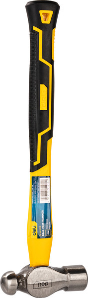 Изображение товара Молоток Deli Шаровой YS EDL443016 (450г, фибергласовая рукоятка)