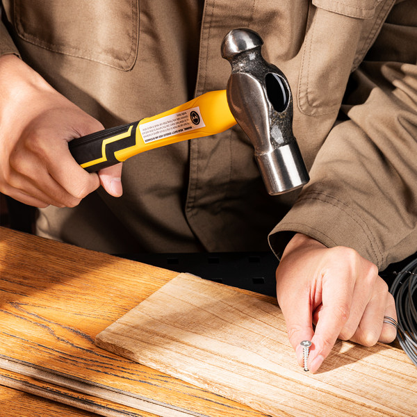 Изображение товара Молоток Deli Шаровой YS EDL443024 (680г, фибергласовая рукоятка)