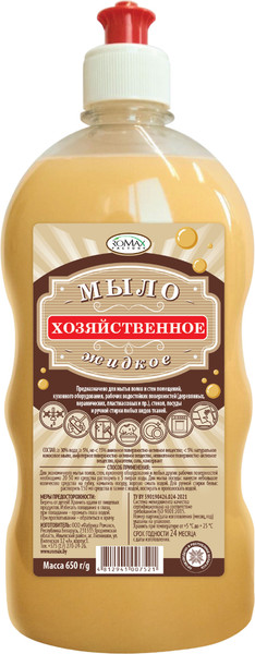 Изображение товара Мыло хозяйственное Romax Жидкое (650г)