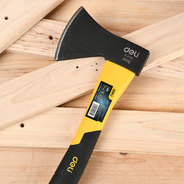 Изображение товара Топор Deli YS EDL5708 (600г, фибергласовая рукоятка)