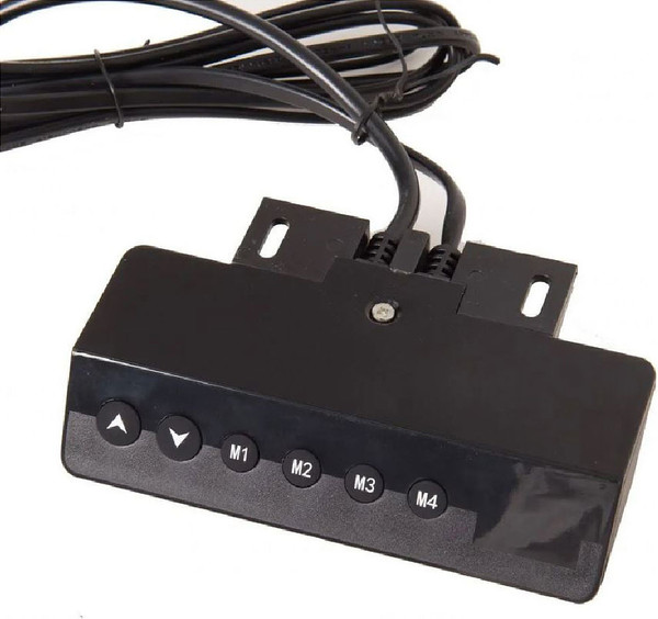 Изображение товара Подстолье Fit Focus Waltz с эл. приводом одномоторный 2-х ступенчатый / A2Y-RH-BL