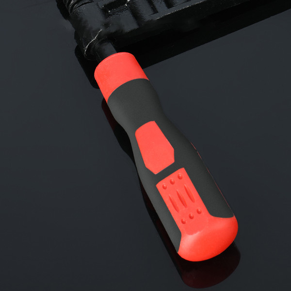 Изображение товара Струбцина Deli F-образная усиленная RS EDL111230Z (120x300мм, черный/красный)