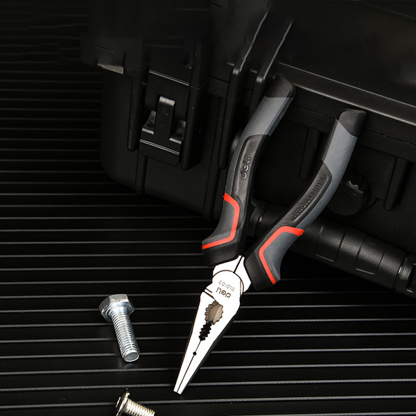 Изображение товара Длинногубцы Deli EDL0103 (черный/красный)