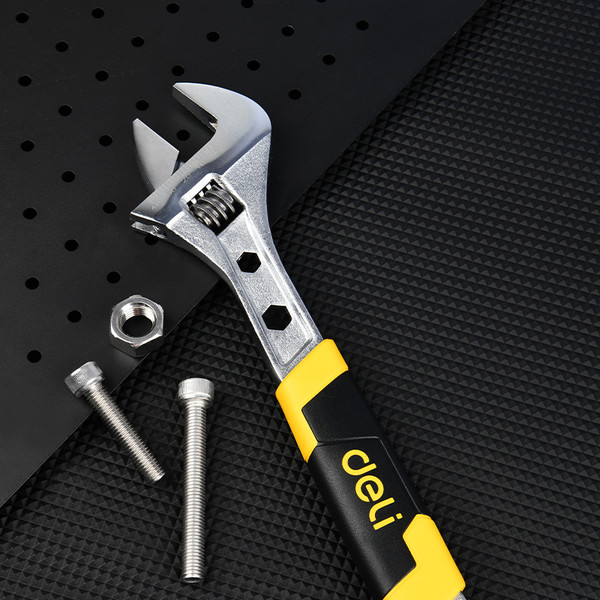 Изображение товара Гаечный ключ Deli EDL30112 (черный/желтый)