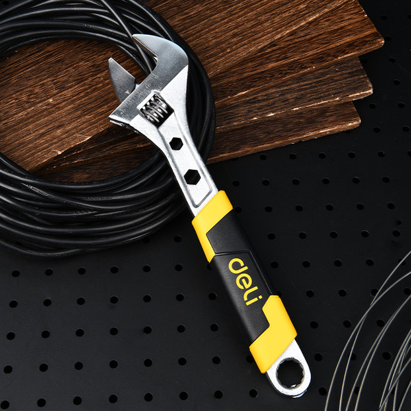 Изображение товара Гаечный ключ Deli EDL30112 (черный/желтый)