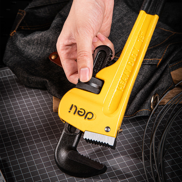 Изображение товара Гаечный ключ Deli EDL2518 (желтый/черный)