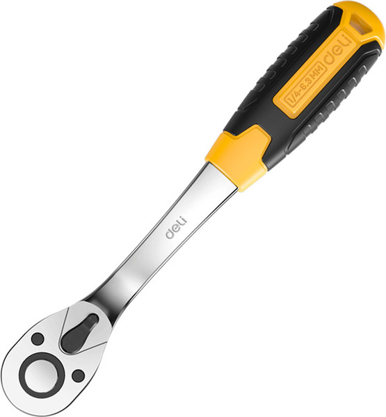 Изображение товара Трещотка Deli EDL2324 (черный/желтый)