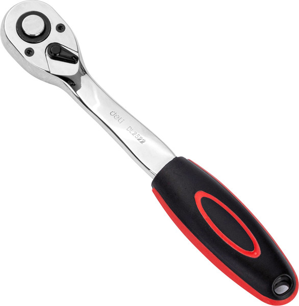 Изображение товара Трещотка Deli EDL2522 (черный/красный)