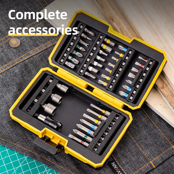 Изображение товара Набор бит Deli YS DL250039 с битами (39пр)