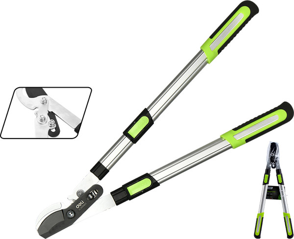 Изображение товара Сучкорез механический Deli EDL580423 (черный/зеленый)