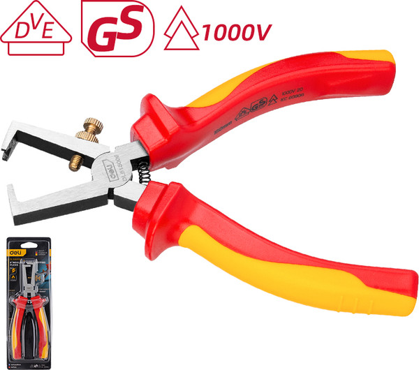 Изображение товара Инструмент для зачистки кабеля Deli EDL515006